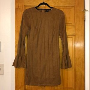 Body-con brown Dress